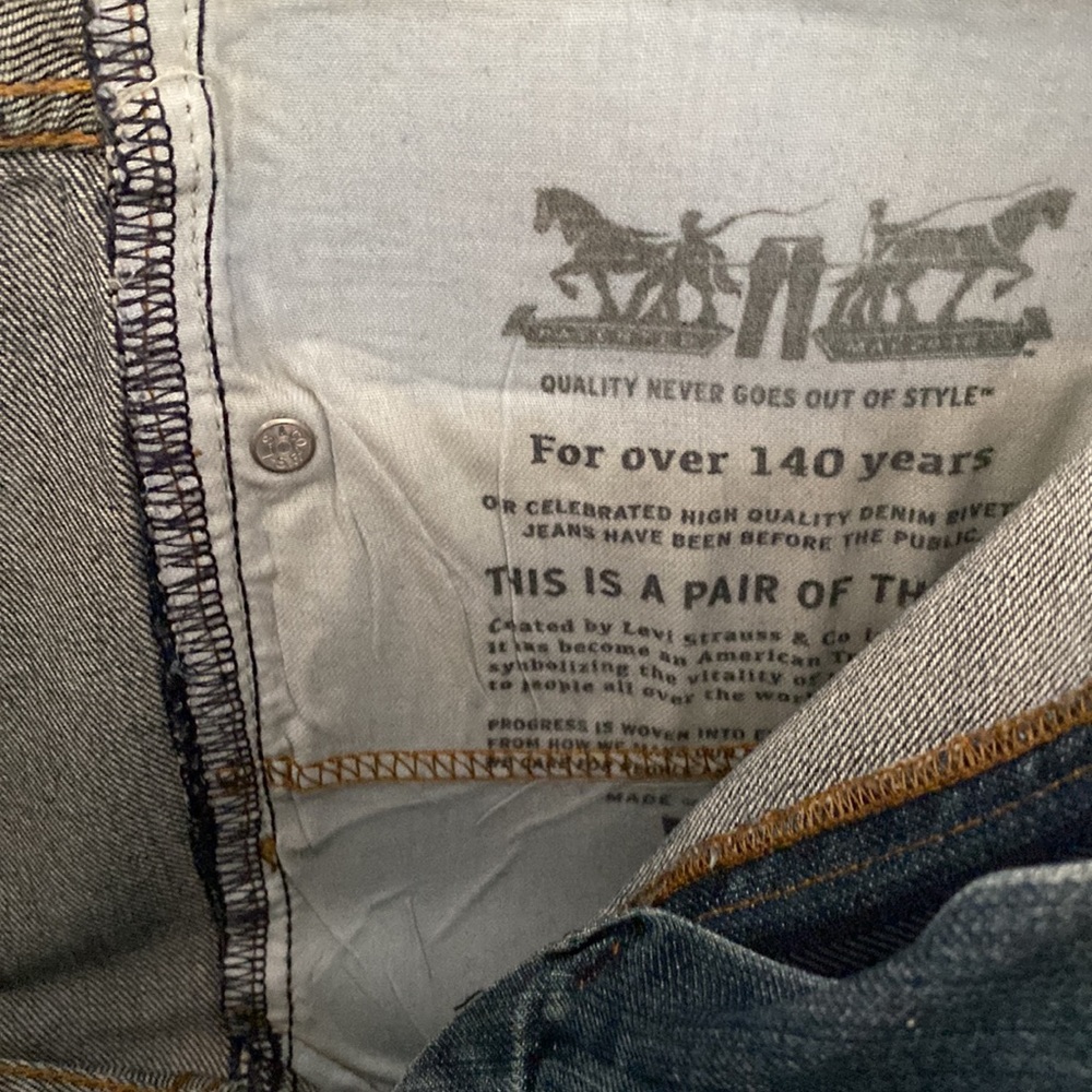 Levi Men’s Jeans #059 - Picture 5 of 5